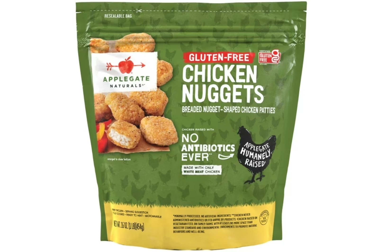 Frozen chicken nuggets